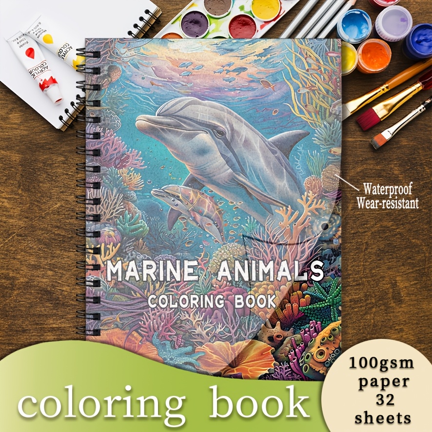 Adult Coloring Book Stress Relief - Boyama Kitabı - 8,3 x 11,2
