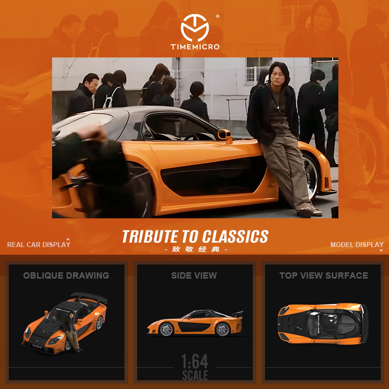 Movies - TimeMicro-TM 1/64 Hızlı ve Öfkeli Mazda