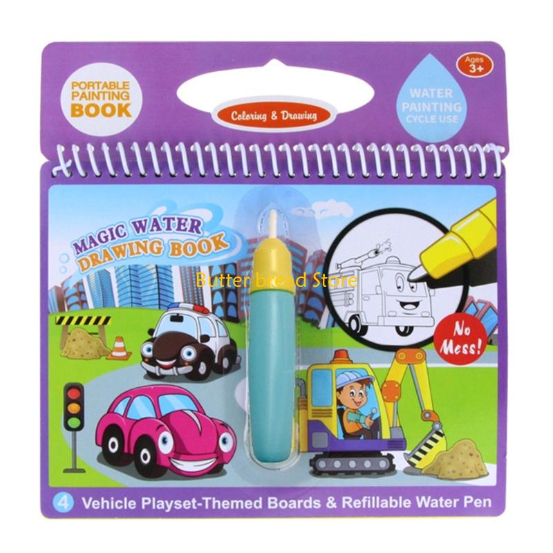 W89C Okulu için Doldurulabilir - Reusable Water Magic Coloring Book incelemesi ve fiyatı
