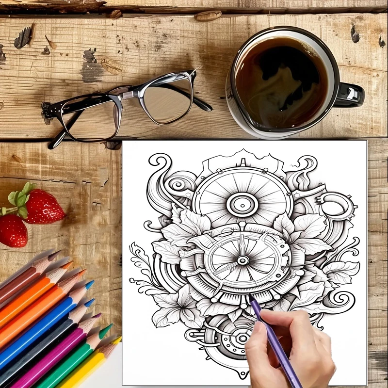 Yetişkinler için Boyama Kitabı - Adult Coloring Book Stress Relief incelemesi ve fiyatı