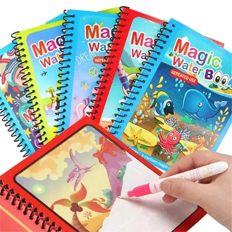 1 Kitap + 1 Kalem Yeniden Kull - Reusable Water Magic Coloring Book incelemesi ve fiyatı